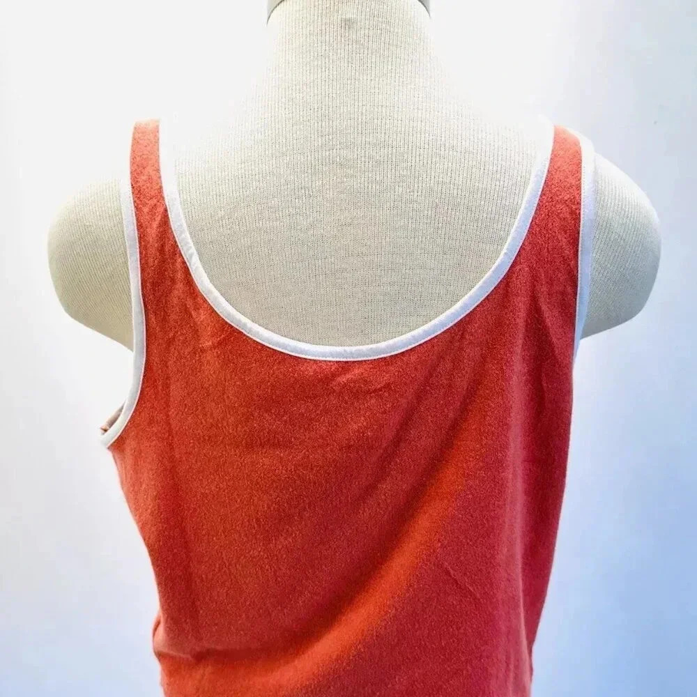 NWT SO GOODS FOR LIFE Juniors Sleeveless Pullover Cropped Orange Tank Top Sz XL - Picture 8 of 11